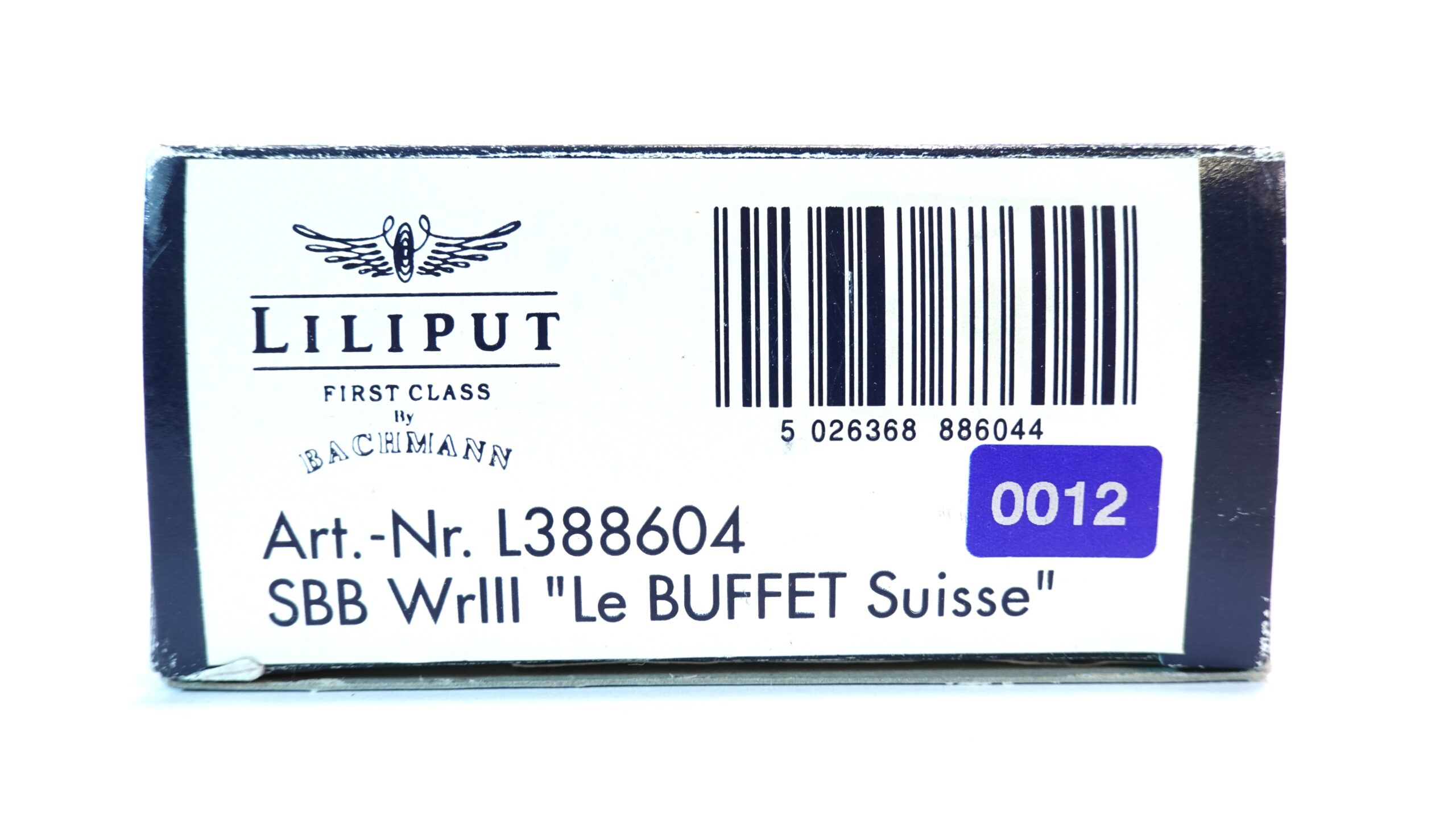 Liliput L388604 H0 SBB EW III Speisewagen Le BUFFET Suisse | 0012 8 Liliput L388604 H0 SBB EW III Speisewagen Le BUFFET Suisse | 0012 – Bild 8