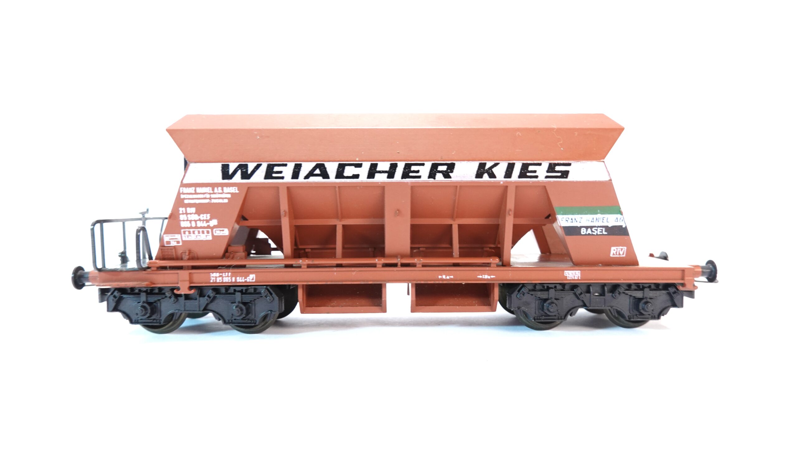 Liliput 246 50 H0 SBB Fad Weiacher Kies Selbstentladewagen Franz Haniel | A1285