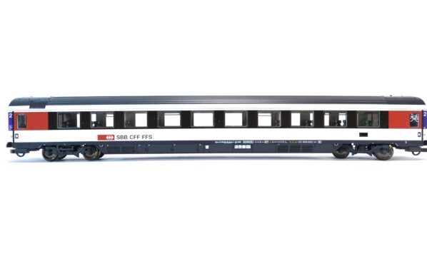 Roco 44411 H0 SBB Bpm Eurofima-Wagen 2. Klasse EW IV/EC-Design | A1287