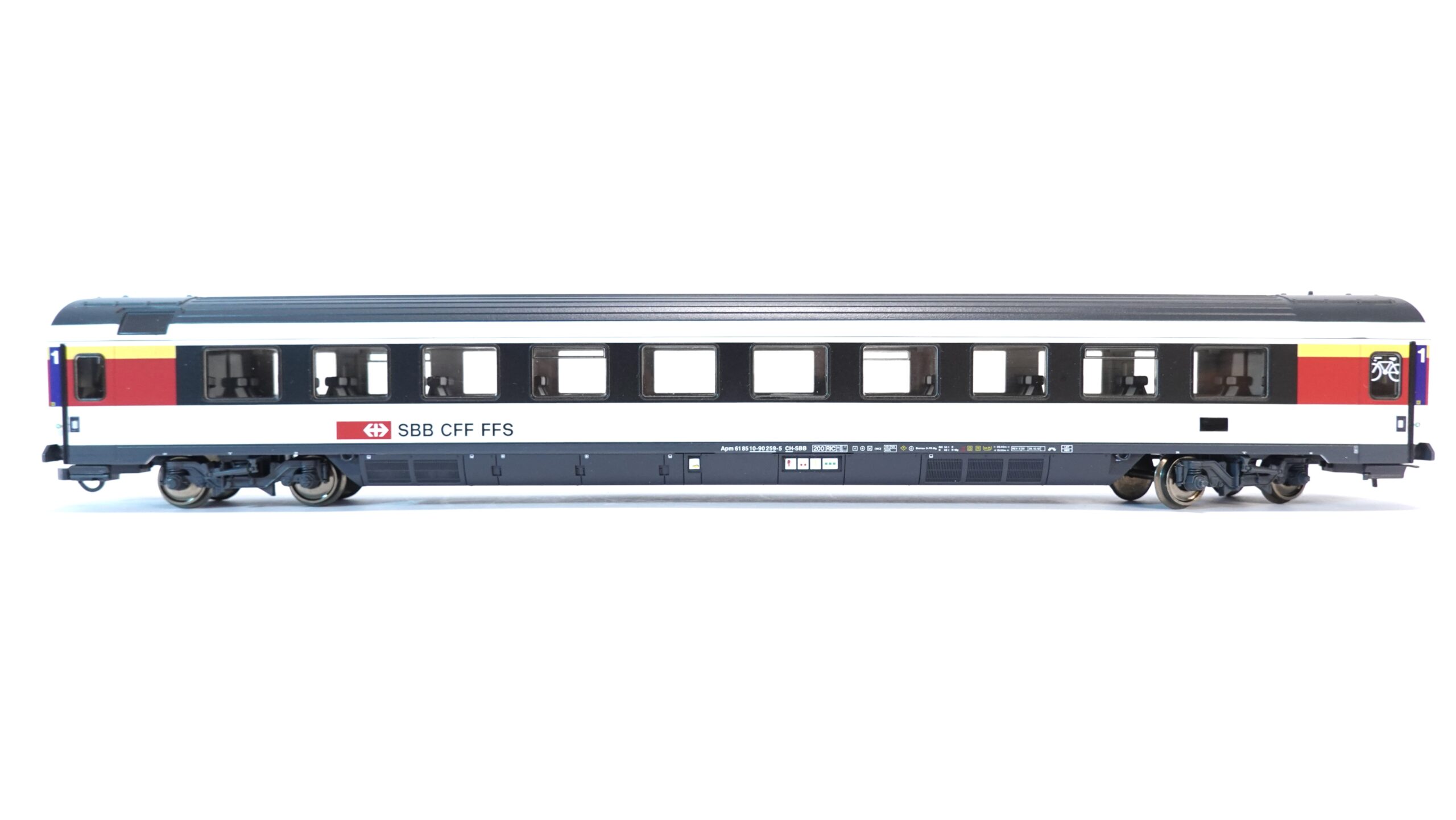 Roco 44410 H0 SBB Apm Eurofima-Wagen 1. Klasse EW IV/EC-Design | A1290