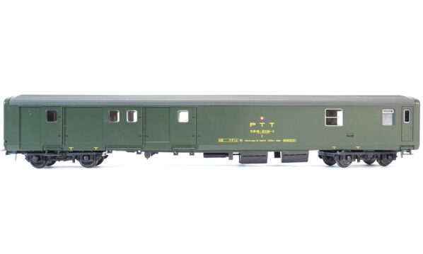 Roco 44335 H0 PTT Postwagen Typ Z grün OVP | 0014