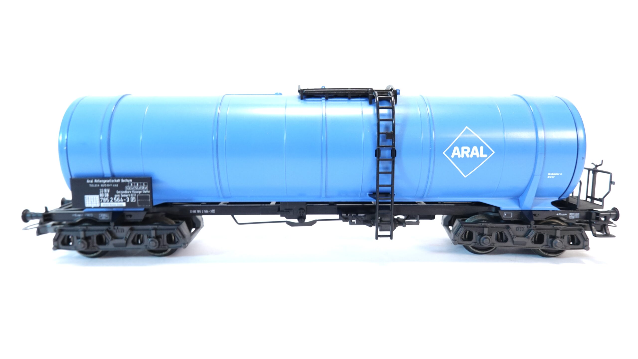 Märklin 4752 H0 DB Kesselwagen ARAL blau bespielt | A1333 3 Märklin 4752 H0 DB Kesselwagen ARAL blau bespielt | A1333 – Bild 3