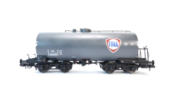 Wilgro Spur 1 DB Kesselwagen FINA grau Metall-Kleinserienmodell | A5407