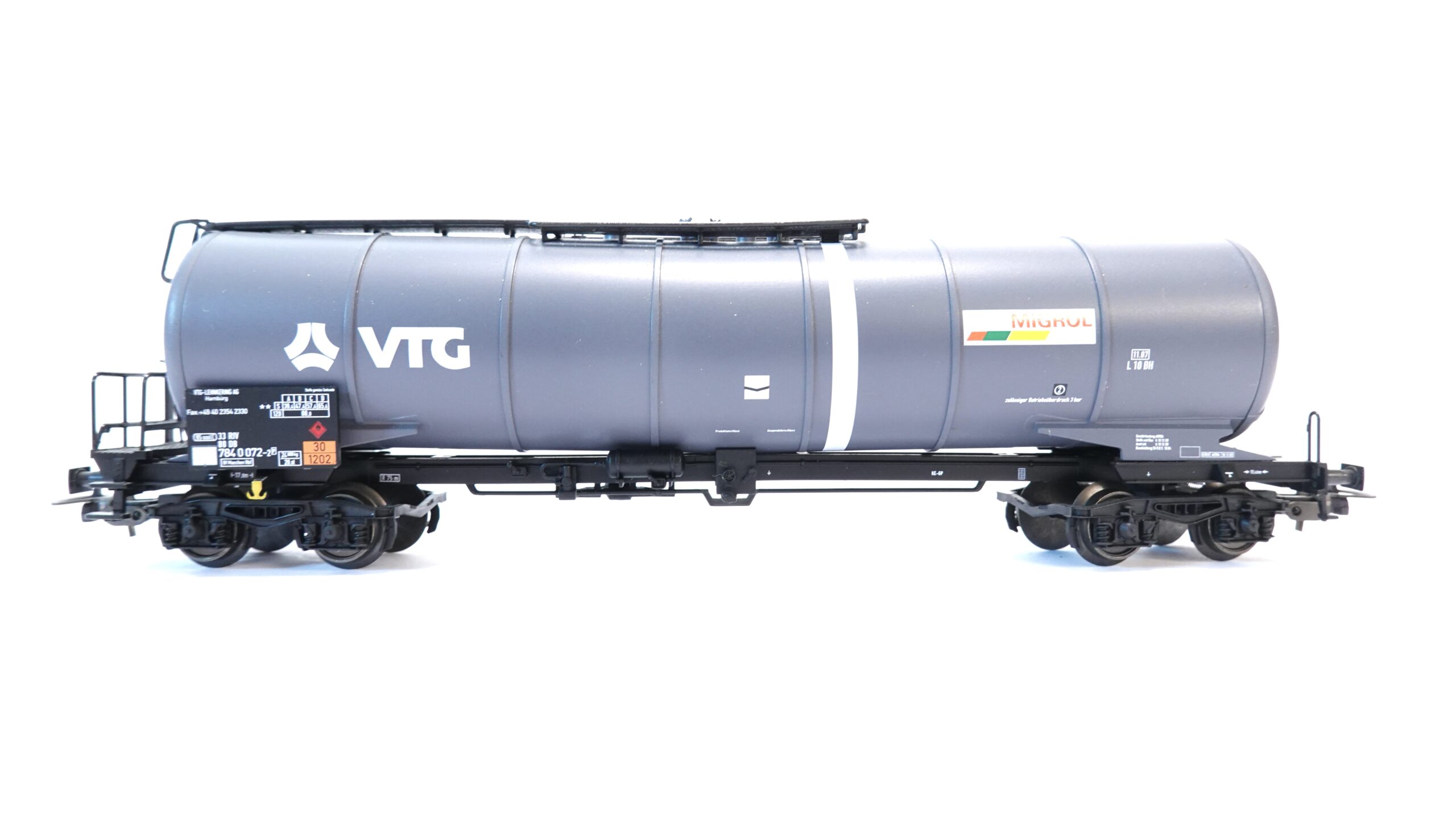 PIKO 54904 H0 DB-AG Knickkesselwagen Migrol VTG OVP neuwertig | A1350
