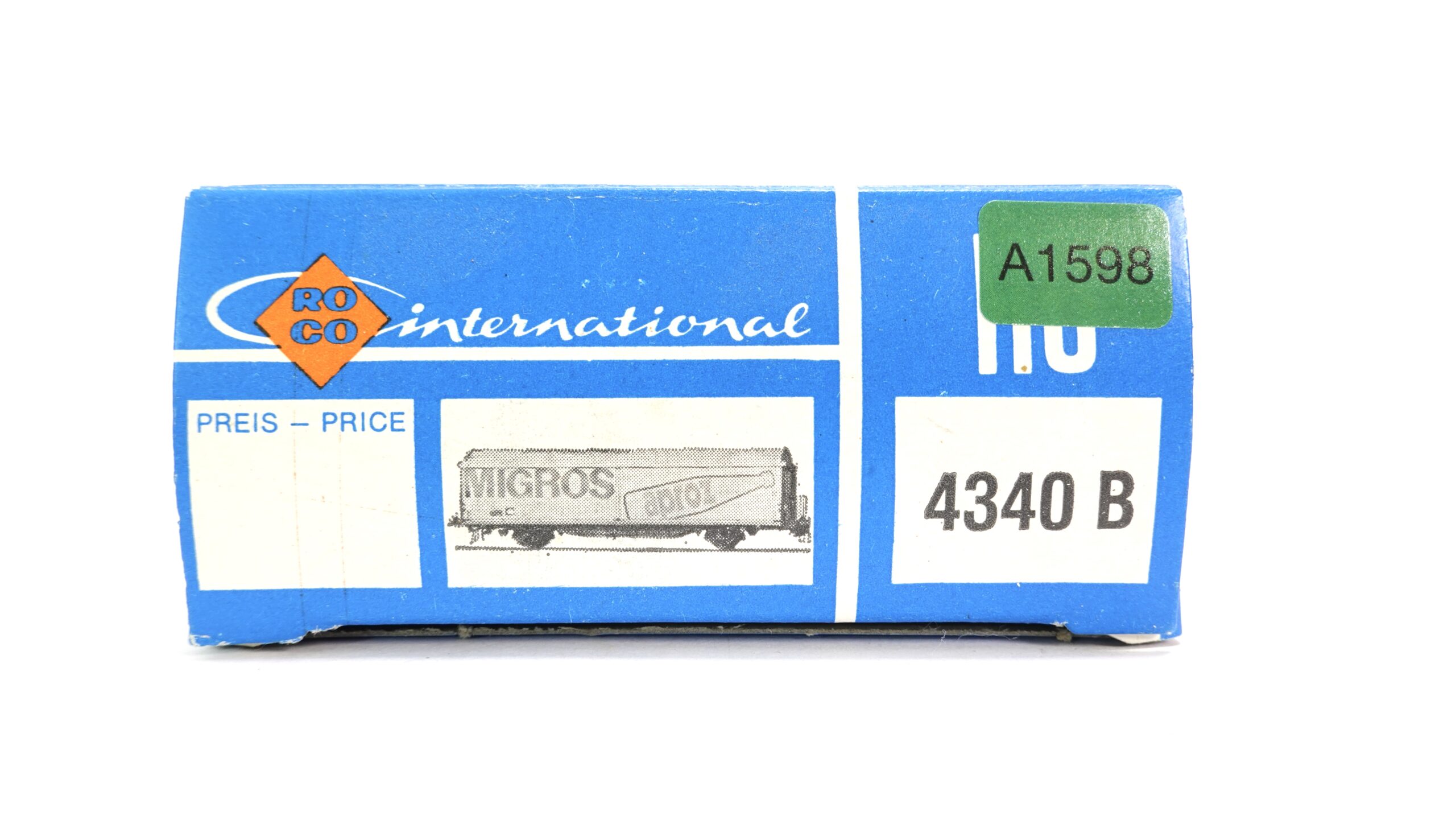 Roco 4340 B H0 SBB Schiebewandwagen MIGROS aproz Hbis | A1598 9 Roco 4340 B H0 SBB Schiebewandwagen MIGROS aproz Hbis | A1598 – Bild 9