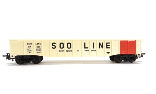 Märklin 4774 H0 US Gondola Soo Line 67 643 beige/rot | A1608