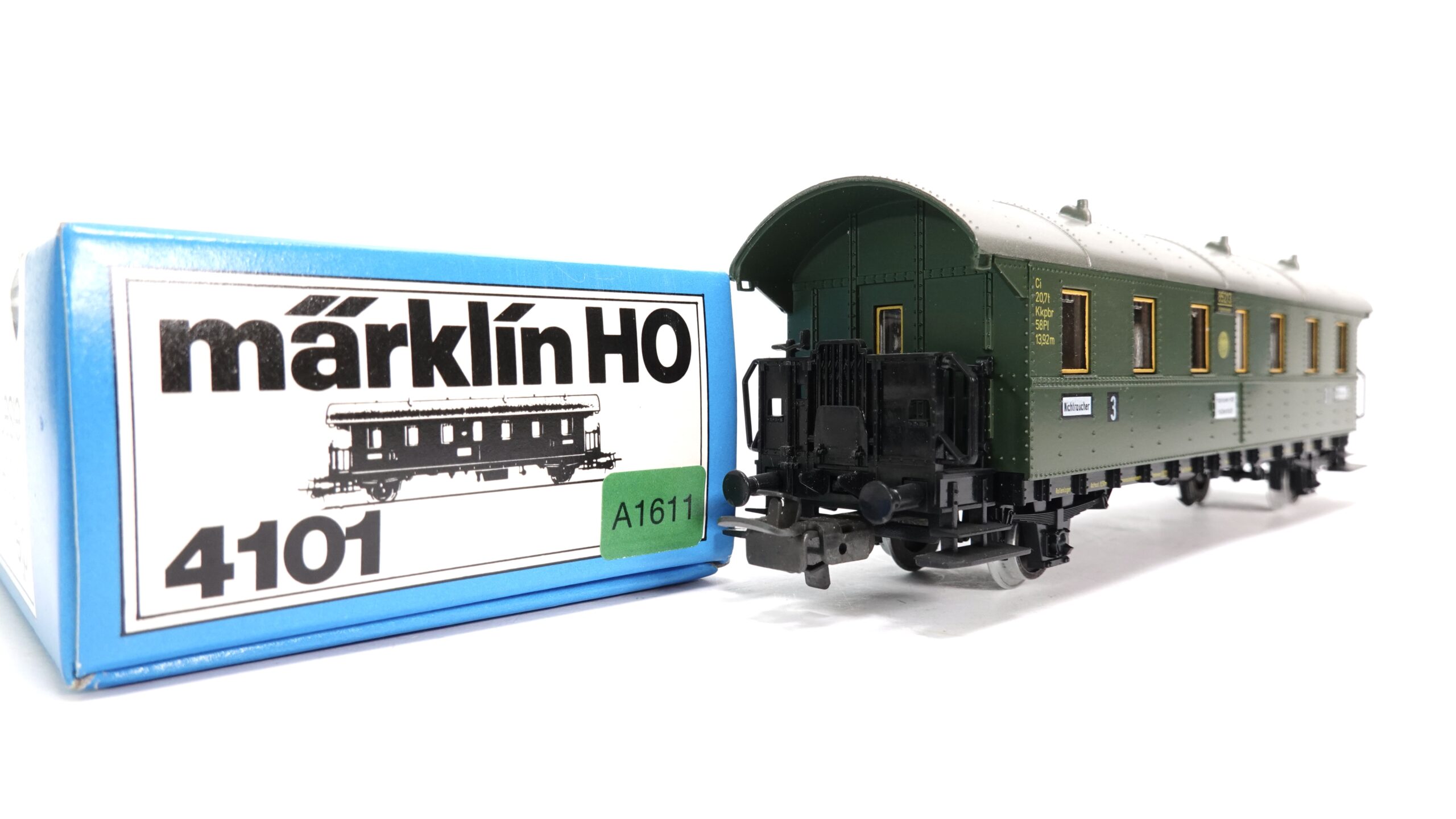 Märklin 4101 H0 DRG Donnerbüchse 3. Klasse Ci 85213 Hannover | A1611 2 Märklin 4101 H0 DRG Donnerbüchse 3. Klasse Ci 85213 Hannover | A1611 – Bild 2