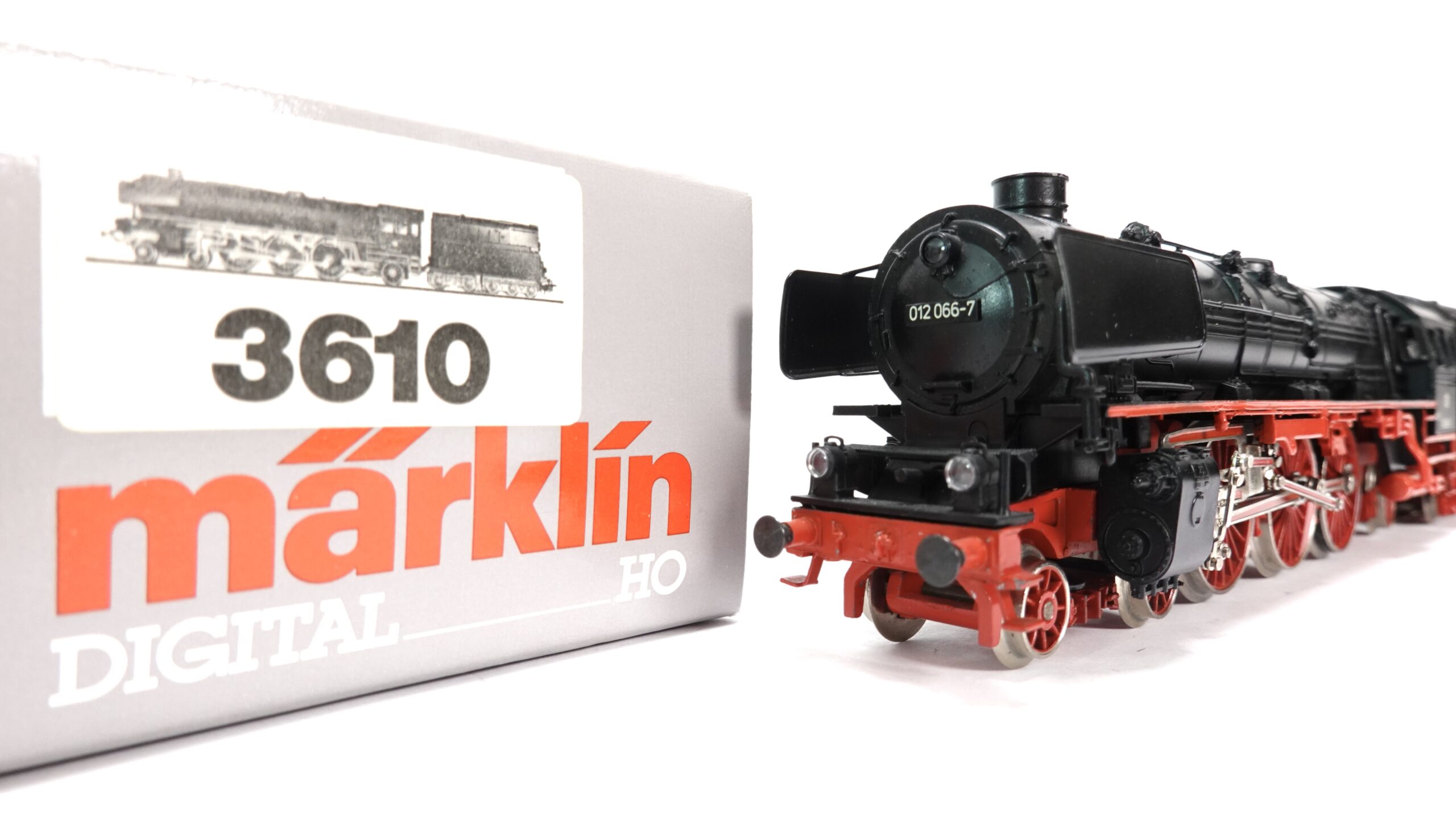 Märklin 3610 H0 DB BR 012 066-7 Dampflok Öltender Digital | A1638 2 Märklin 3610 H0 DB BR 012 066-7 Dampflok Öltender Digital | A1638 – Bild 2