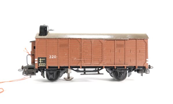 Märklin 320/S H0 DB gedeckter Güterwagen mit Schlusslichtern | A1474