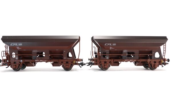 Märklin 46314 H0 2er-Set CFL Schotterwagen Fcs mit Beladung | A1498