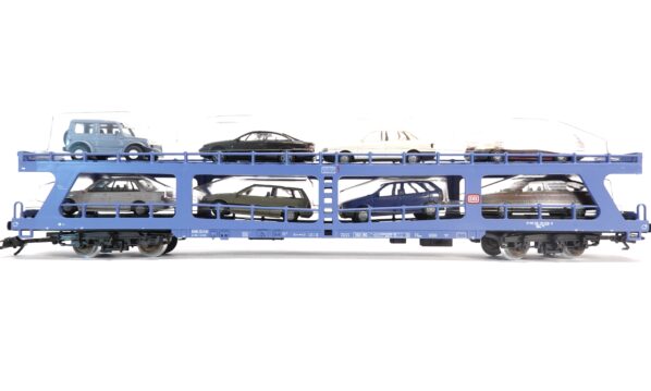 Märklin 4233 H0 DB DDm 915 Autoreisezugwagen mit 8 Pkw | A1509