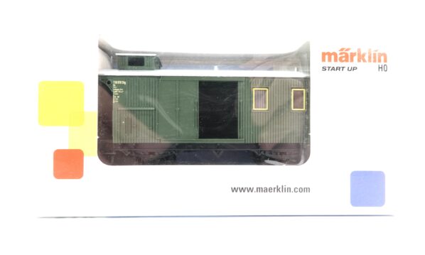 Märklin 4038 H0 Start Up Gepäckwagen grün 116 900 Stg | A1516