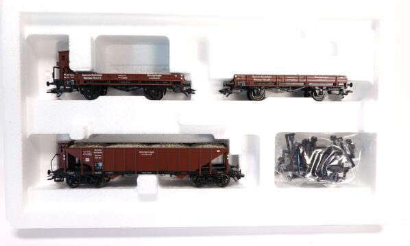 Märklin 47901 H0 DRG 4-teiliges Wagen-Set Gleisbauzug mit Draisine | A1530