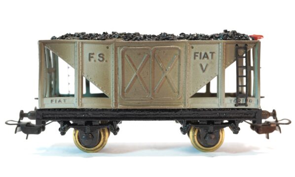 Pocher 2028 H0 FS 2-achsiger Kohlen-Trichterwagen FIAT | A1426