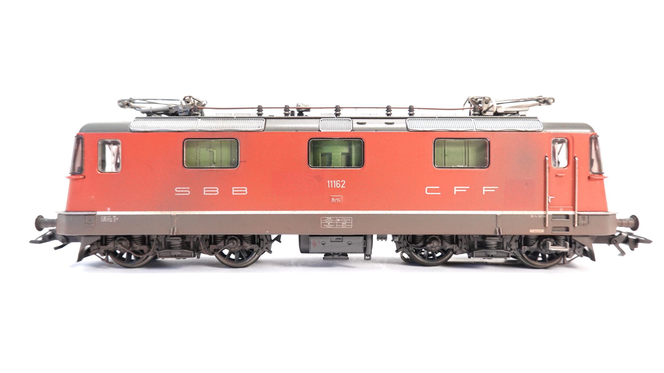 Märklin 3434 H0 SBB Elektrolokomotive Re 4/4 II 11162 rot dezent gealtert | A1547 4 Märklin 3434 H0 SBB Elektrolokomotive Re 4/4 II 11162 rot dezent gealtert | A1547 – Bild 4