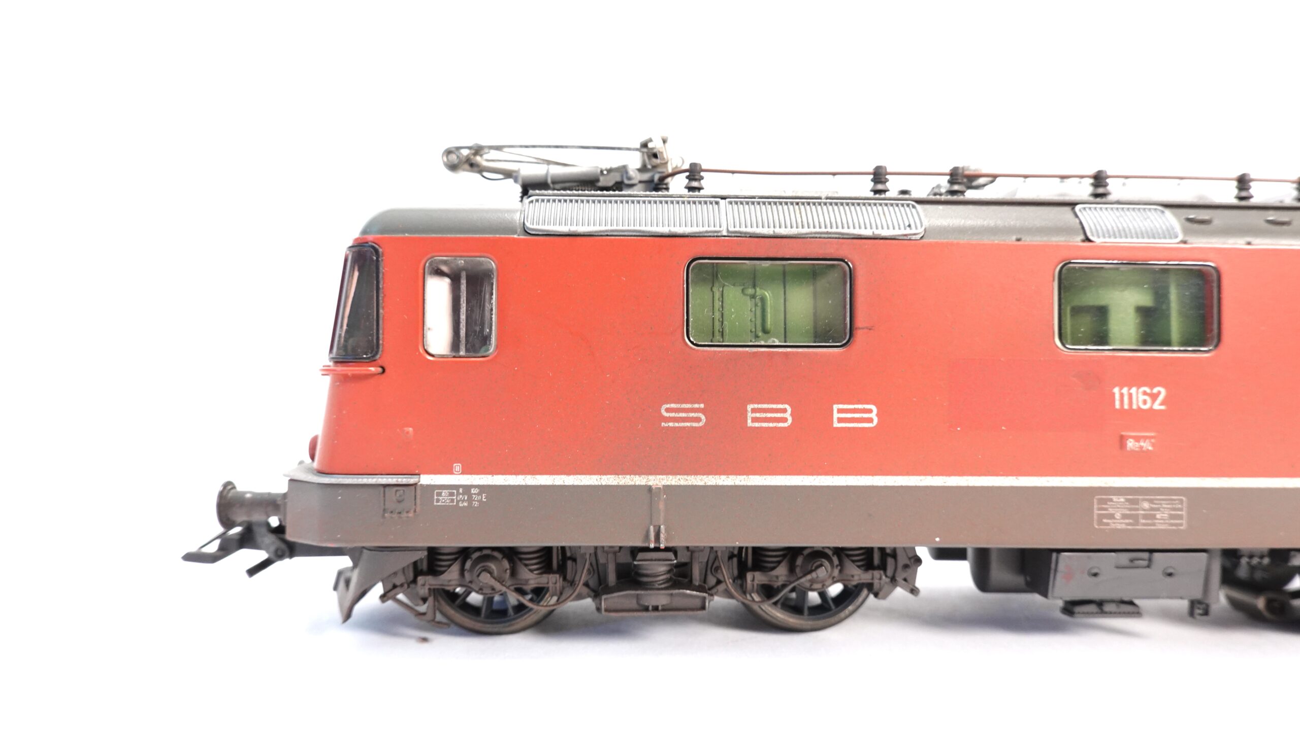 Märklin 3434 H0 SBB Elektrolokomotive Re 4/4 II 11162 rot dezent gealtert | A1547 10 Märklin 3434 H0 SBB Elektrolokomotive Re 4/4 II 11162 rot dezent gealtert | A1547 – Bild 10