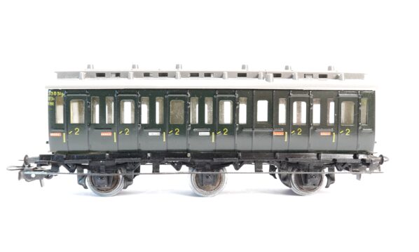 Märklin 4004 H0 DB 3-achsiger Blech-Abteilwagen B3 2. Klasse OVP | A1551