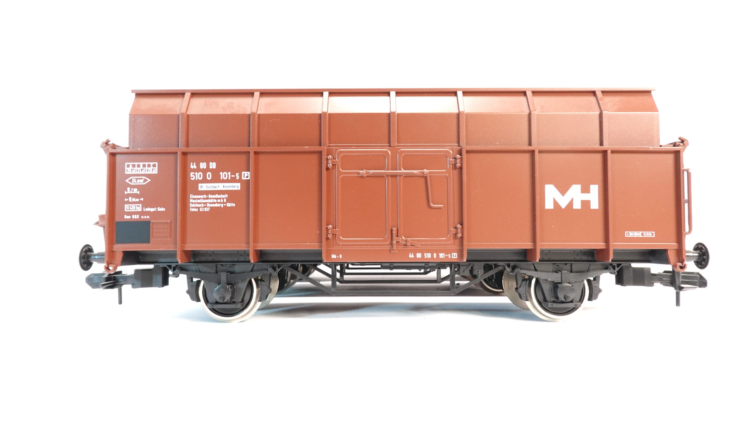 Märklin 5875 Spur 1 Güterwagenset 3-tlg. Kokstrichterwagen Max-Hütte | A5434 2 Märklin 5875 Spur 1 Güterwagenset 3-tlg. Kokstrichterwagen Max-Hütte | A5434 – Bild 2