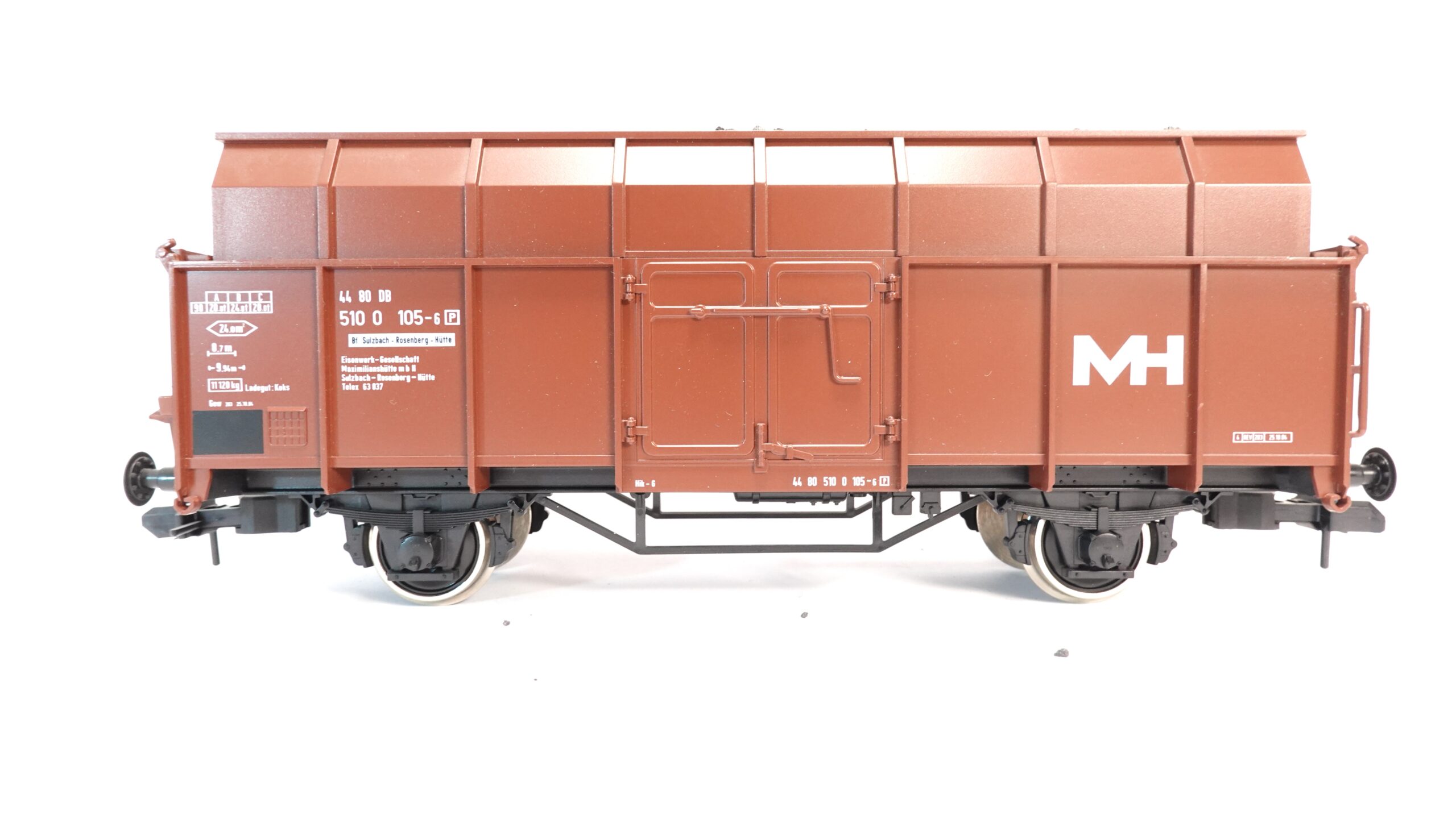 Märklin 5875 Spur 1 Güterwagenset 3-tlg. Kokstrichterwagen Max-Hütte | A5434 9 Märklin 5875 Spur 1 Güterwagenset 3-tlg. Kokstrichterwagen Max-Hütte | A5434 – Bild 9