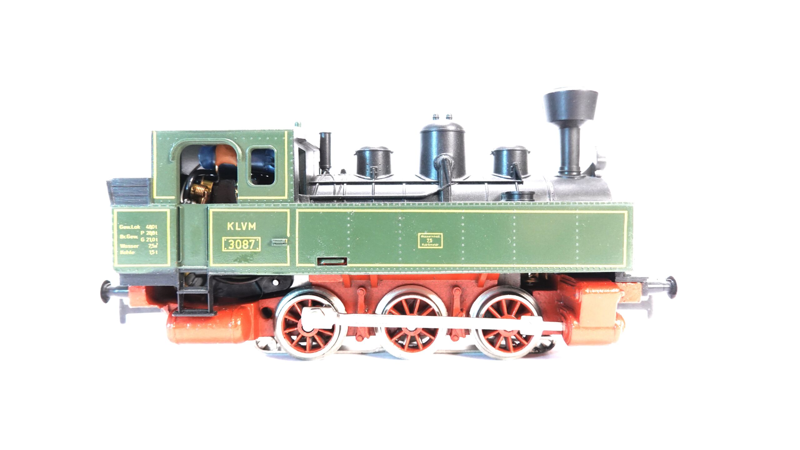 Märklin 3087 H0 KLVM Dampflokomotive 3087 grün | A1559 4 Märklin 3087 H0 KLVM Dampflokomotive 3087 grün | A1559 – Bild 4