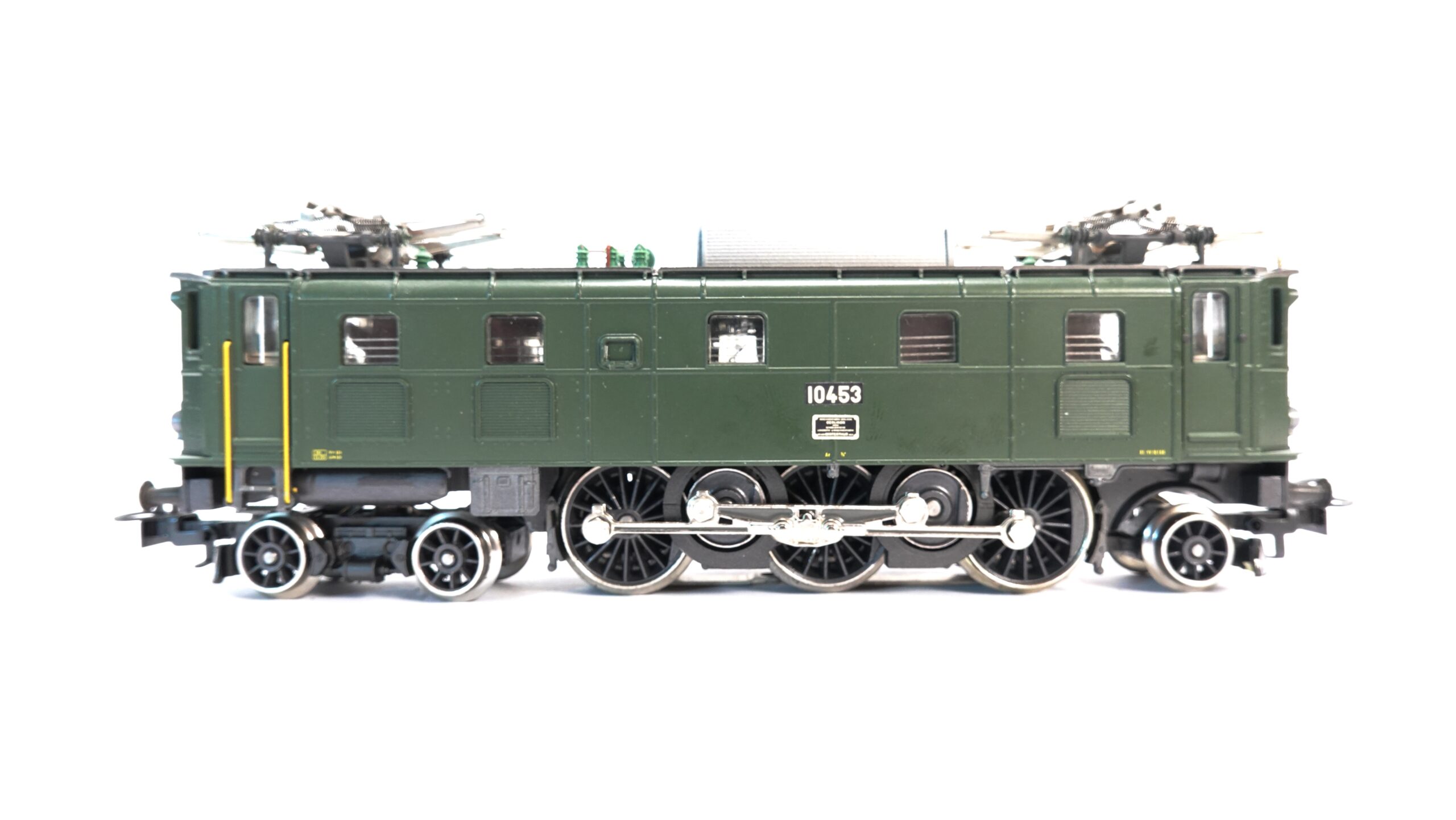 Märklin 3169 H0 SBB E-Lok Ae 3/6 II 10453 grün Stangenantrieb | A1567 1 Märklin 3169 H0 SBB E-Lok Ae 3/6 II 10453 grün Stangenantrieb | A1567