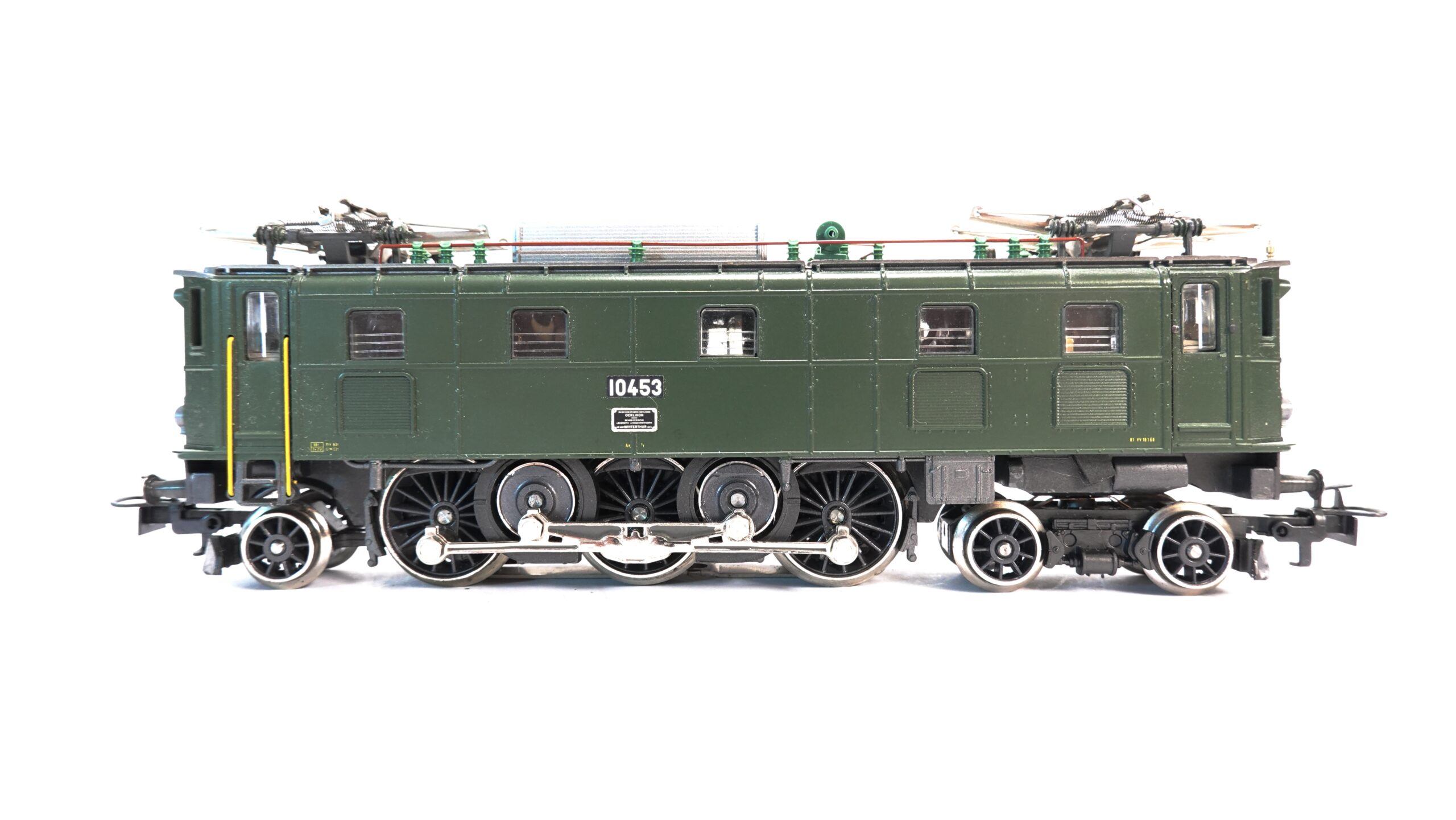 Märklin 3169 H0 SBB E-Lok Ae 3/6 II 10453 grün Stangenantrieb | A1567 4 Märklin 3169 H0 SBB E-Lok Ae 3/6 II 10453 grün Stangenantrieb | A1567 – Bild 4