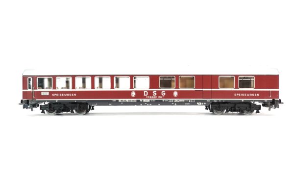 Märklin 4188 H0 DSG DB Speisewagen WRmh 132 4-achsig rot | A1592