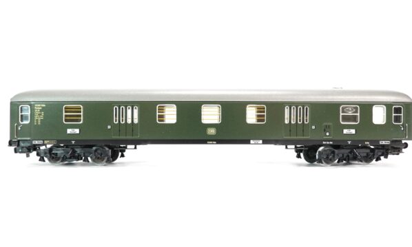 Märklin 4026 H0 DB Gepäckwagen Pw4ym 112401 Blech grün | A1594