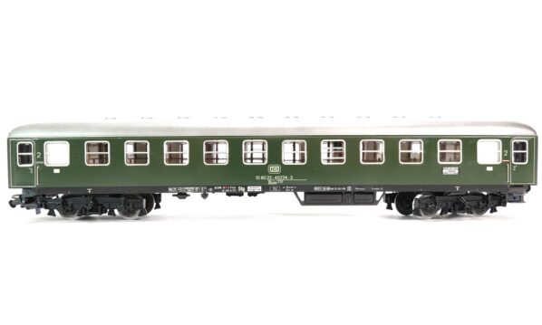 Märklin 4052 H0 DB Schnellzugwagen 2. Kl. Büm 232 Blech grün | A1596