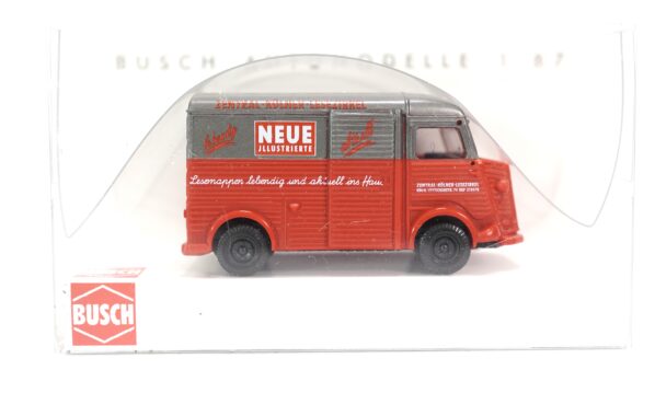 Busch 41908 H0 Citroën H Zeitschriften Lieferwagen Neue Illustrierte OVP