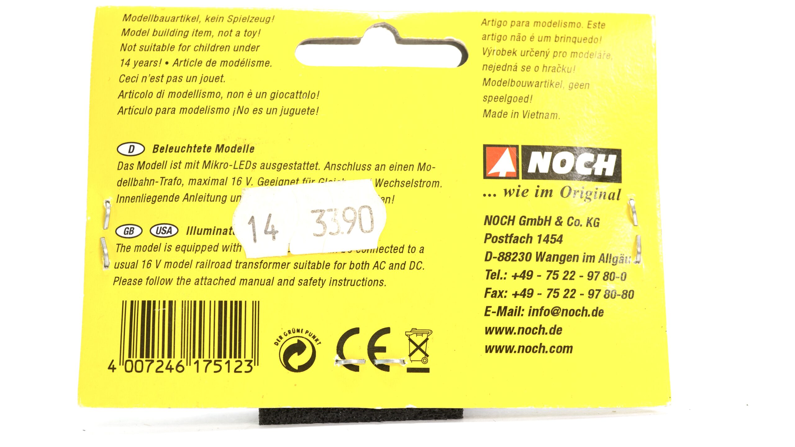 NOCH 17512 H0 Motorroller mit Fahrer und LED-Beleuchtung OVP 2 NOCH 17512 H0 Motorroller mit Fahrer und LED-Beleuchtung OVP – Bild 2