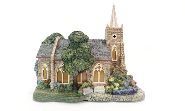 Hawthorne Village Thomas Kinkade Windermer Church Skulptur 79223 OVP | A1697