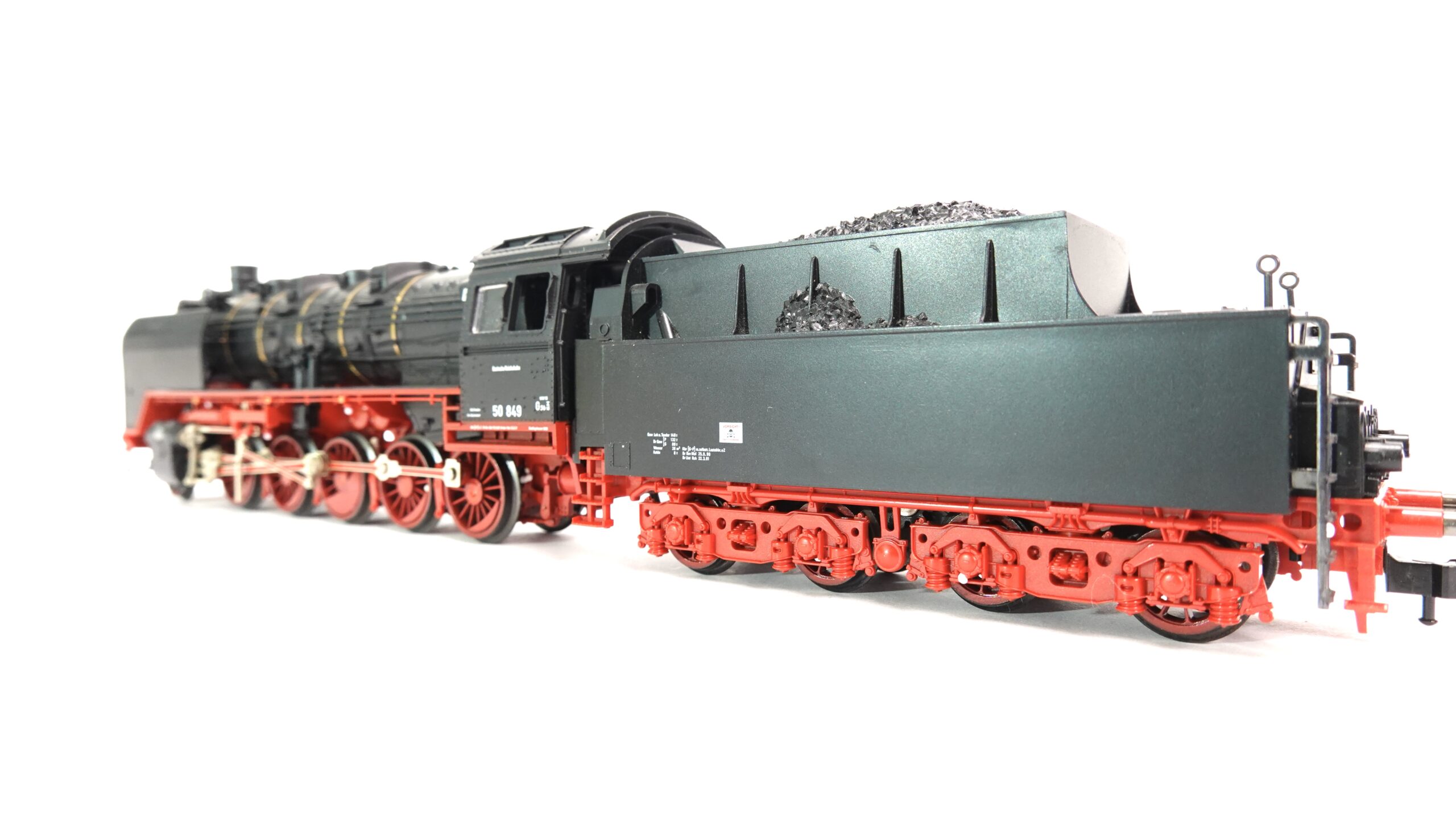 Fleischmann 4181 H0 DB BR 50 849 Dampflok mit Kastentender | A1708 7 Fleischmann 4181 H0 DB BR 50 849 Dampflok mit Kastentender | A1708 – Bild 7