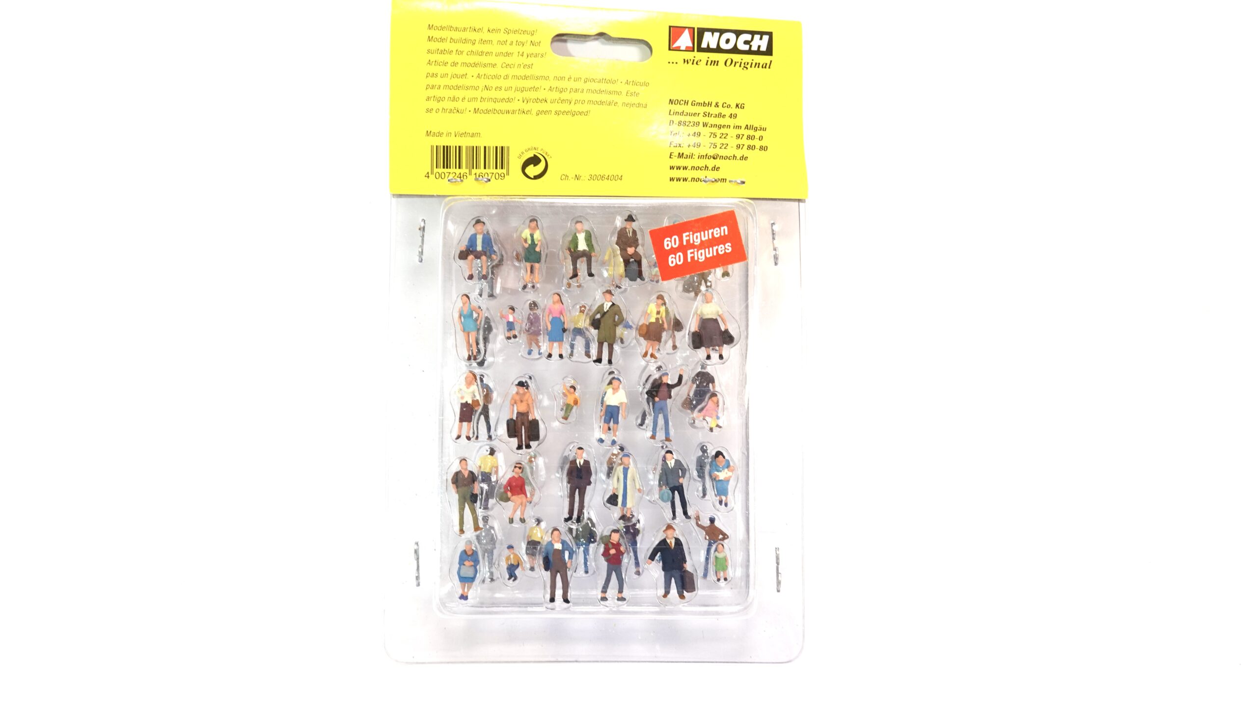 NOCH 16070 H0 Mega-Spar-Set Figuren 60 Stück sitzend & stehend 2 NOCH 16070 H0 Mega-Spar-Set Figuren 60 Stück sitzend & stehend – Bild 2