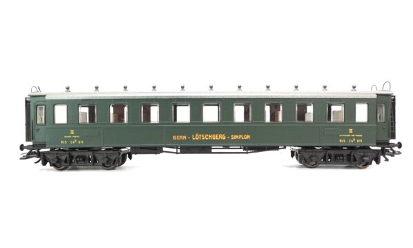 RUCO 15068 H0 BLS C4ü 611 Bern-Lötschberg-Simplon Personenwagen OVP | A1682