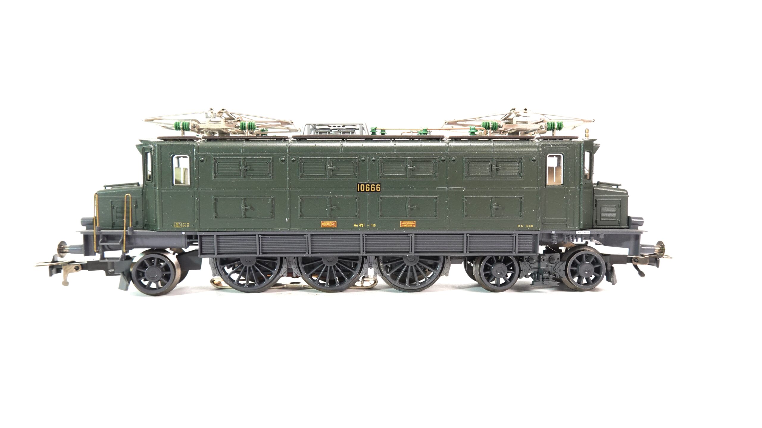 Fleischmann 1145 H0 SBB Ae 3/6 I 10666 Buchli-Antrieb | A1729 5 Fleischmann 1145 H0 SBB Ae 3/6 I 10666 Buchli-Antrieb | A1729 – Bild 5