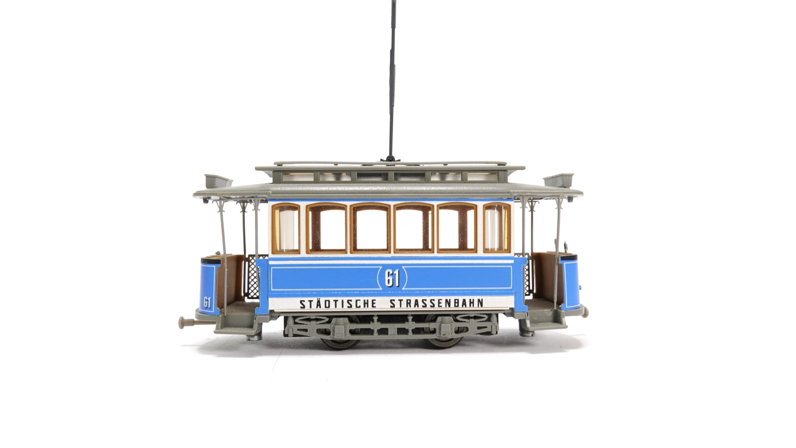 NAVEMO 11.002 H0 StStZ Ce 2/2 61 Tram Strassenbahn Motorwagen DC OVP | A1688 1 NAVEMO 11.002 H0 StStZ Ce 2/2 61 Tram Strassenbahn Motorwagen DC OVP | A1688