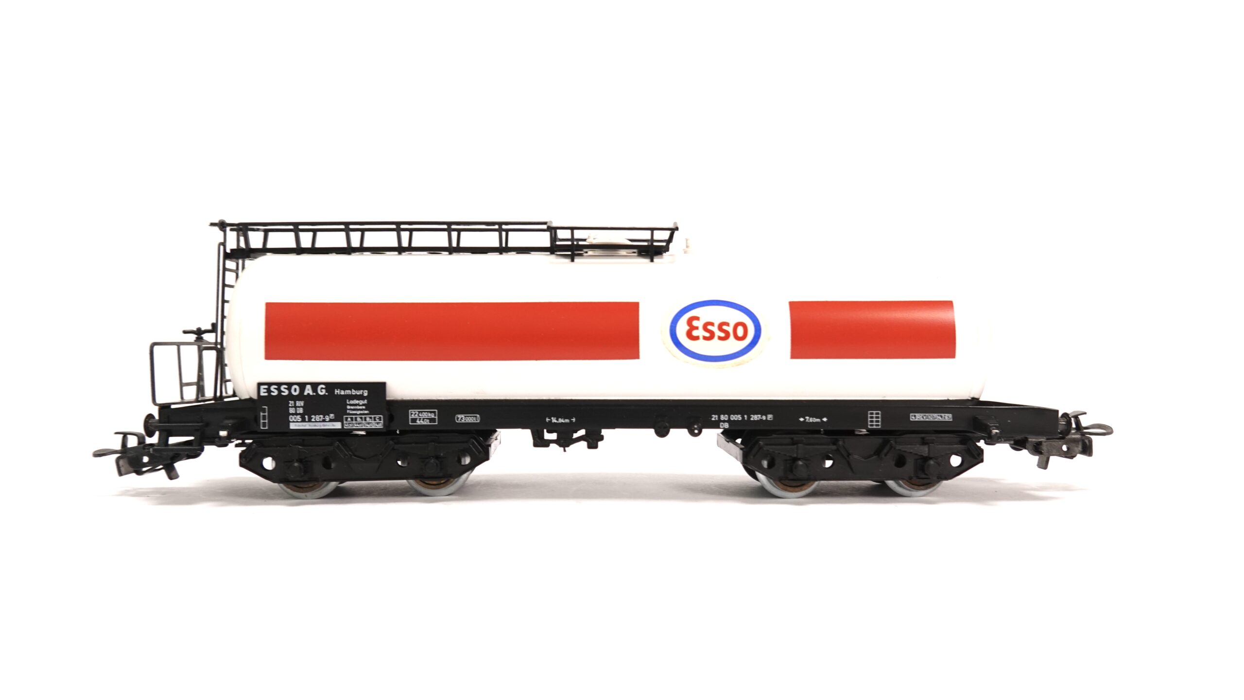 Märklin 4650 H0 DB ESSO 4-achsiger Kesselwagen | A1780 4 Märklin 4650 H0 DB ESSO 4-achsiger Kesselwagen | A1780 – Bild 4