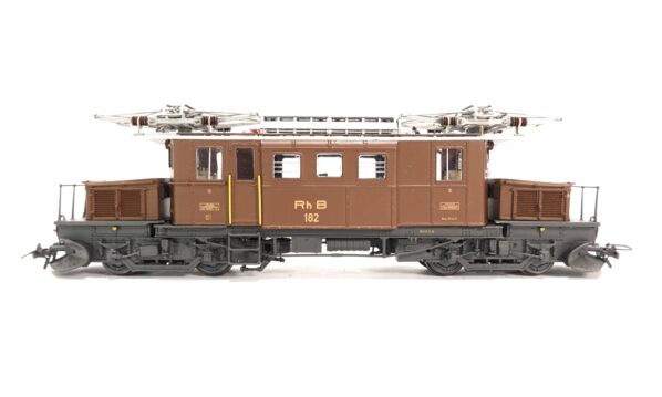 BEMO 1298142 H0m RhB Ge 4/4 182 Bernina-Krokodil braun Metal Collection | A1821