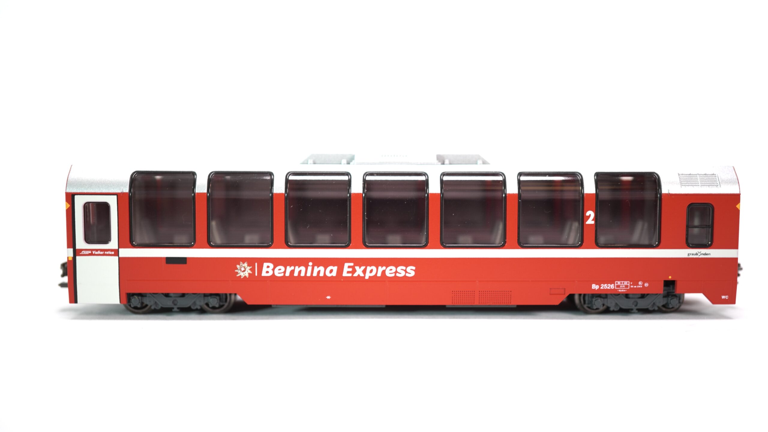 KATO NOCH 10-1656 N RhB Bernina Express Panoramawagen-Set 7-tlg. inkl. Aussichtswagen | A1665 10 KATO NOCH 10-1656 N RhB Bernina Express Panoramawagen-Set 7-tlg. inkl. Aussichtswagen | A1665 – Bild 10