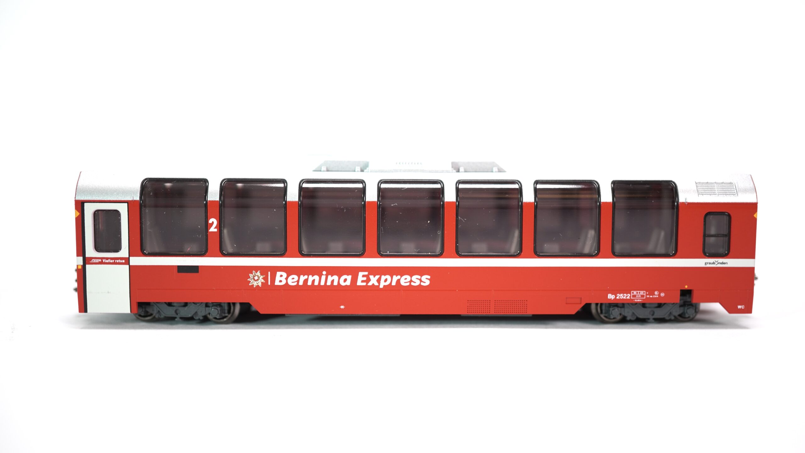 KATO NOCH 10-1656 N RhB Bernina Express Panoramawagen-Set 7-tlg. inkl. Aussichtswagen | A1665 12 KATO NOCH 10-1656 N RhB Bernina Express Panoramawagen-Set 7-tlg. inkl. Aussichtswagen | A1665 – Bild 12