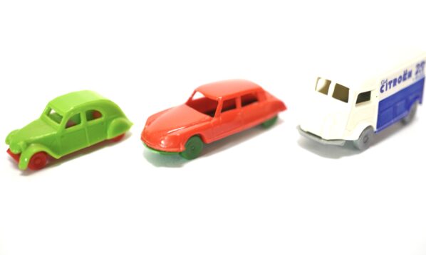 Citroën 2CV Club Italia 2003 Vinadio 3er Miniatur-Set 2CV DS Kastenwagen | A1675
