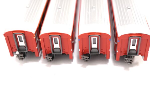 KATO 10-1413 N RhB EW I Grundset 4-tlg Viafier retica rot | A1755