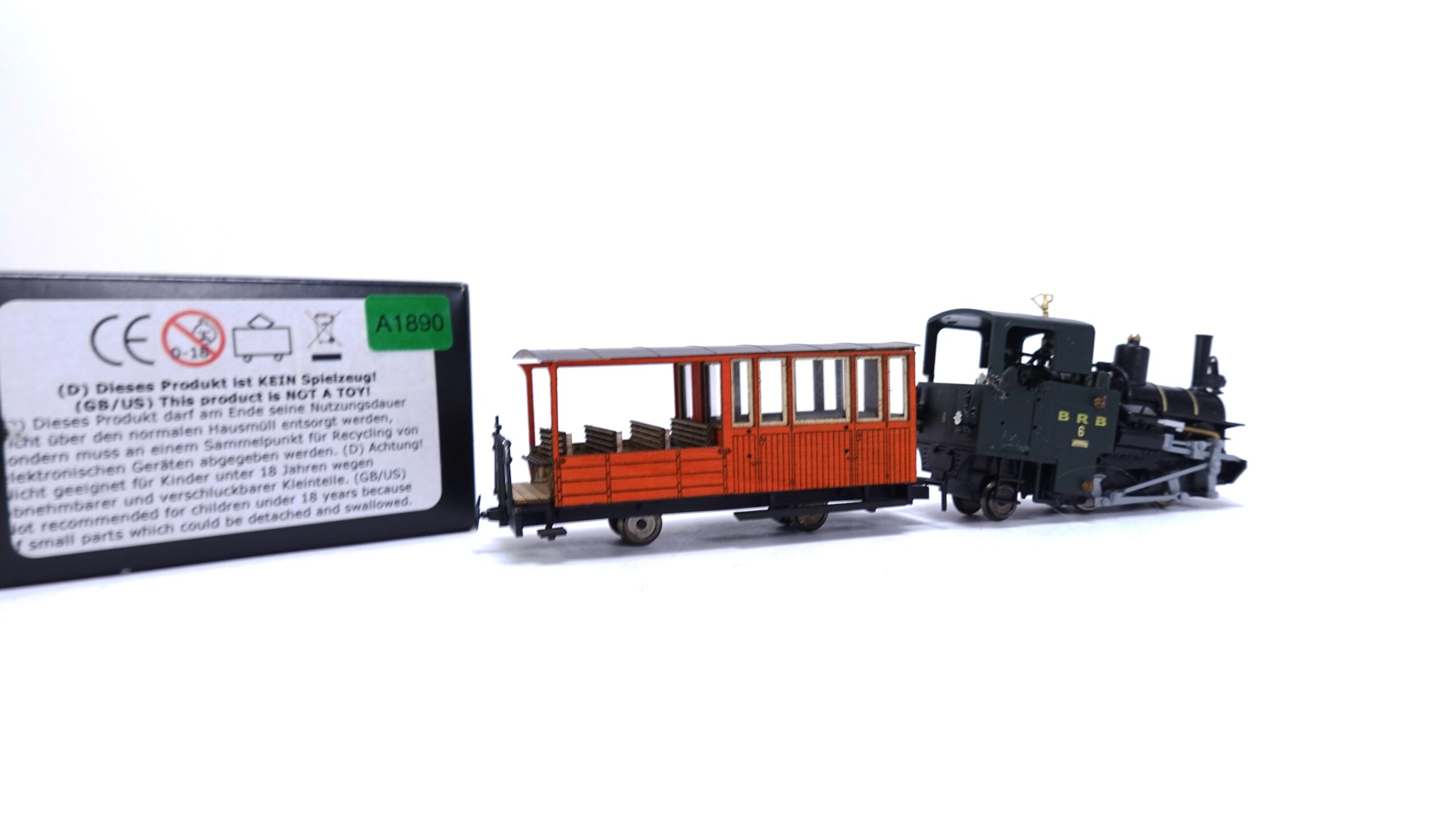 Ferro-Train 9656 H0m BRB Dampflok 6 Set Bastelware | A1890 9 Ferro-Train 9656 H0m BRB Dampflok 6 Set Bastelware | A1890 – Bild 9