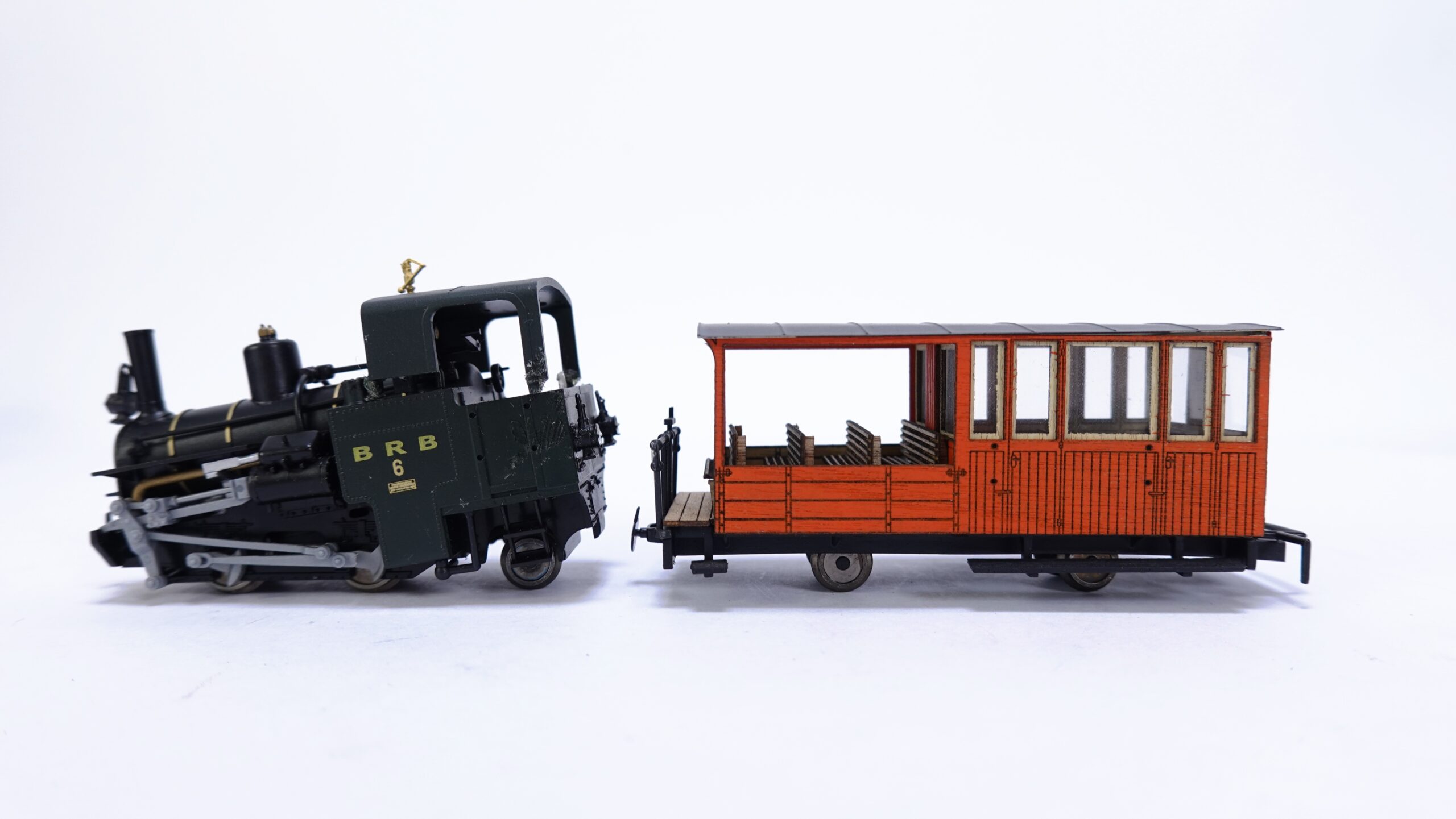 Ferro-Train 9656 H0m BRB Dampflok 6 Set Bastelware | A1890