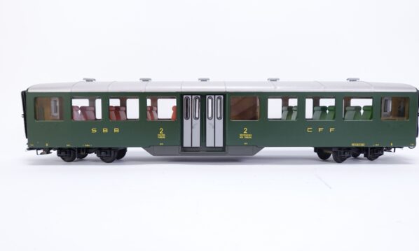 Goldentrain 3620 0m SBB Mitteleinstiegswagen B 2. Kl. grün | A1913