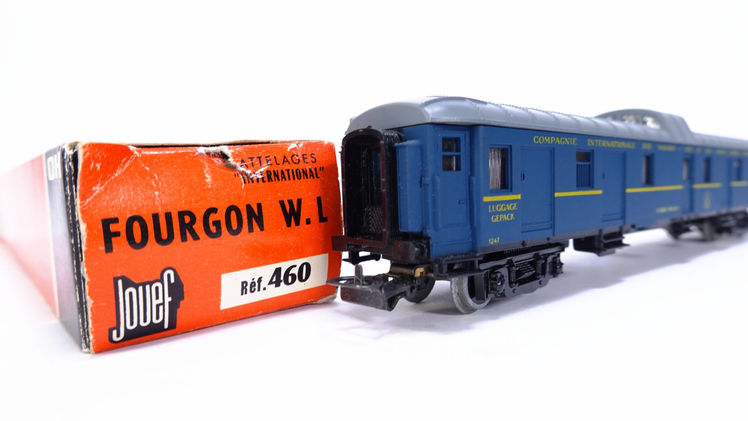 Jouef 460 H0 CIWL Gepäckwagen Fourgon 1247 Blau | A1895 7 Jouef 460 H0 CIWL Gepäckwagen Fourgon 1247 Blau | A1895 – Bild 7