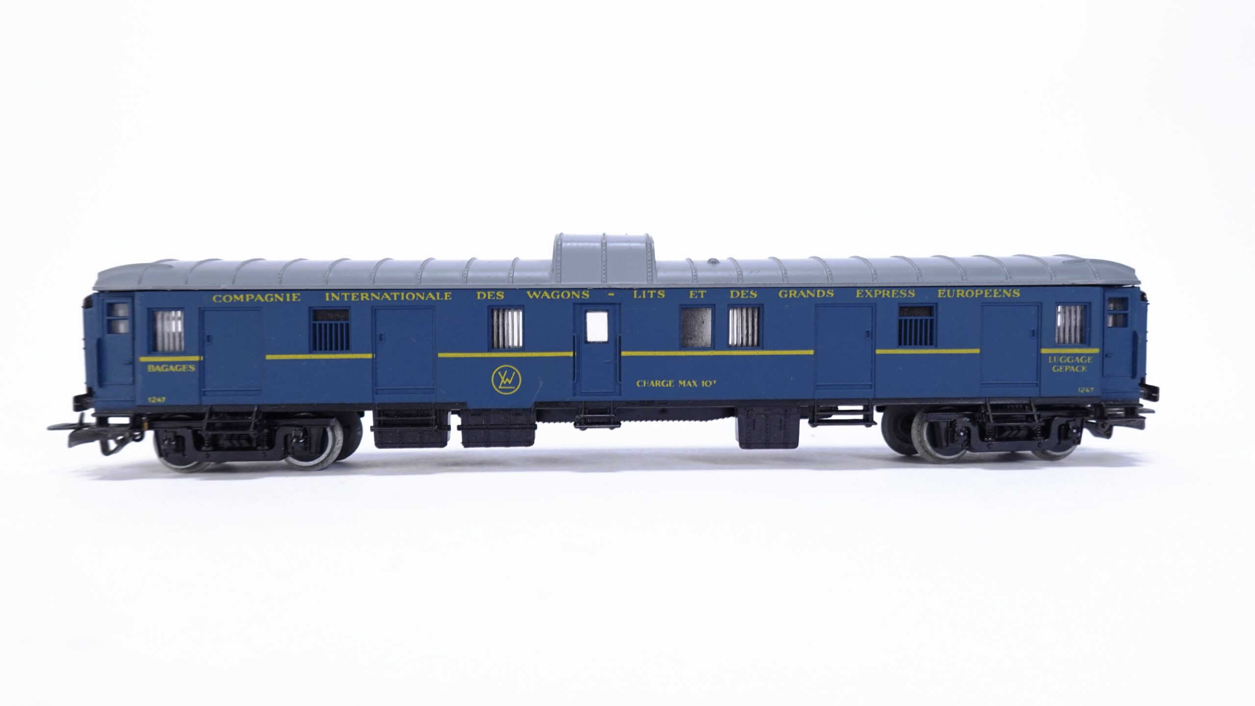 Jouef 460 H0 CIWL Gepäckwagen Fourgon 1247 Blau | A1895 9 Jouef 460 H0 CIWL Gepäckwagen Fourgon 1247 Blau | A1895 – Bild 9