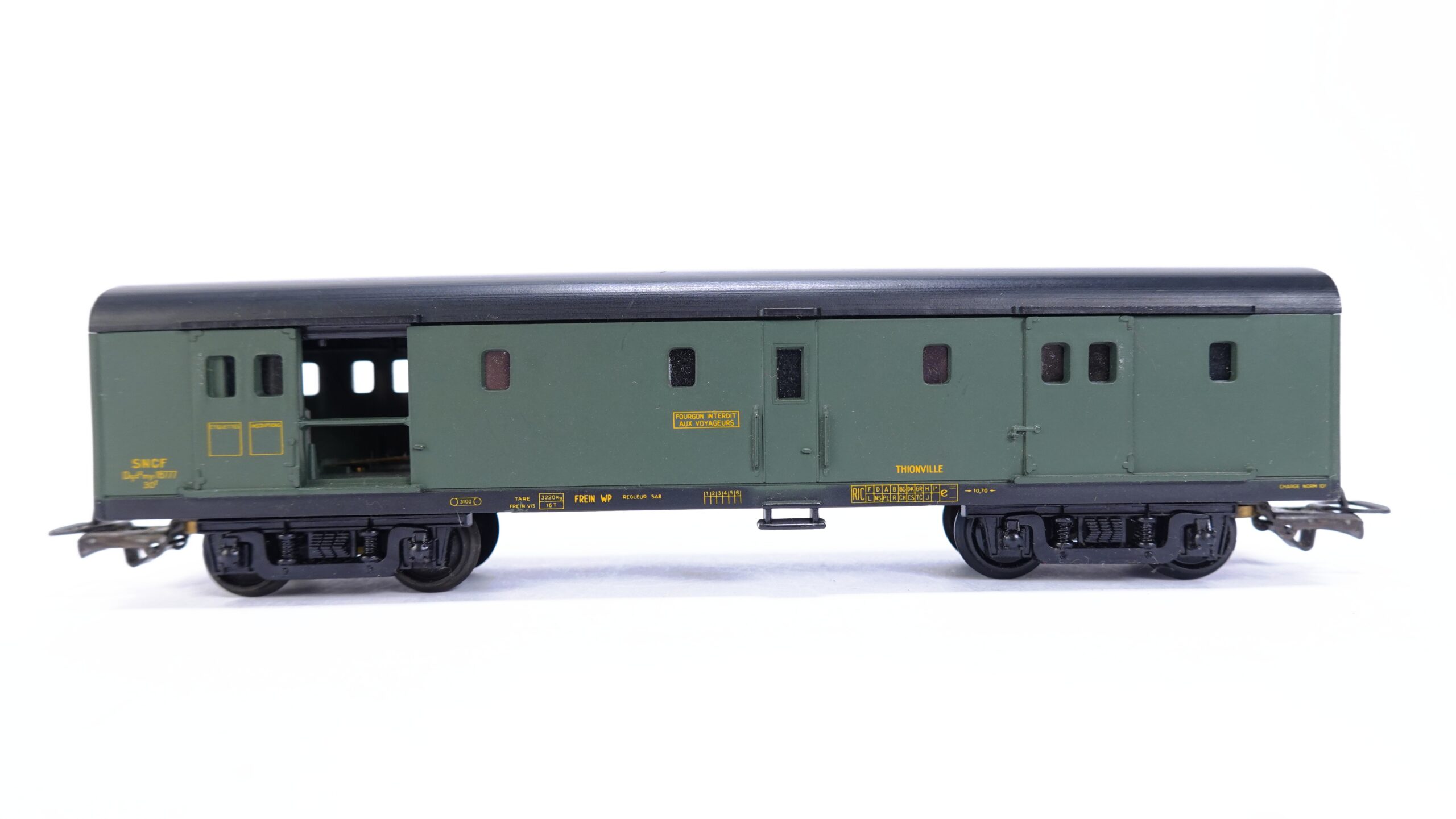 Jouef 462.E H0 SNCF Gepäckwagen Fourgon Dypmy 18277 grün | A1896 1 Jouef 462.E H0 SNCF Gepäckwagen Fourgon Dypmy 18277 grün | A1896