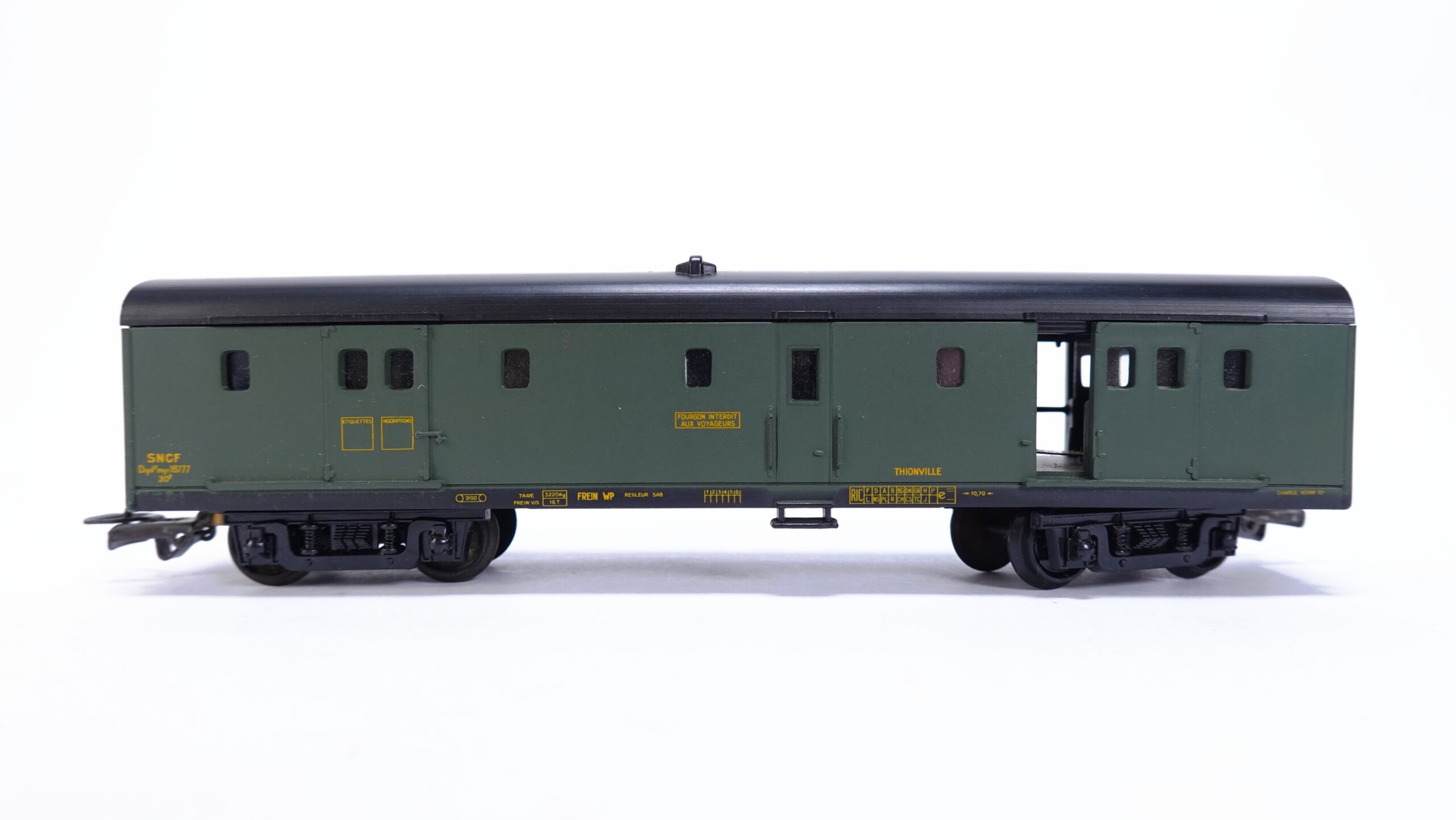 Jouef 462.E H0 SNCF Gepäckwagen Fourgon Dypmy 18277 grün | A1896 4 Jouef 462.E H0 SNCF Gepäckwagen Fourgon Dypmy 18277 grün | A1896 – Bild 4